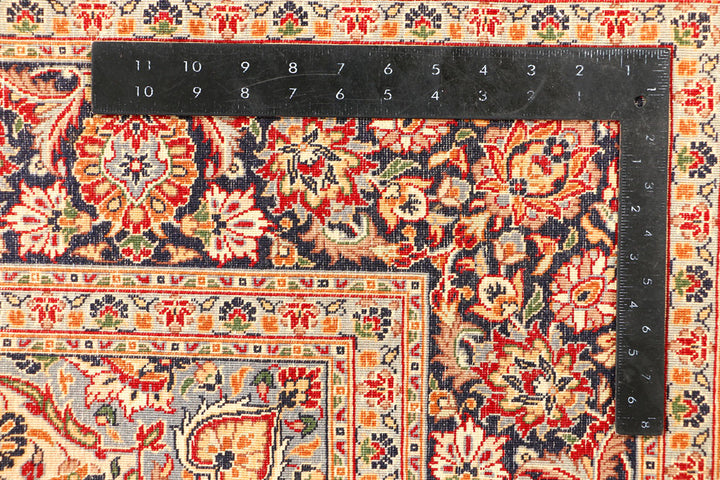 Firebrick Ardibil 4' 7 x 7' 1 - No. 44936 - ALRUG Rug Store
