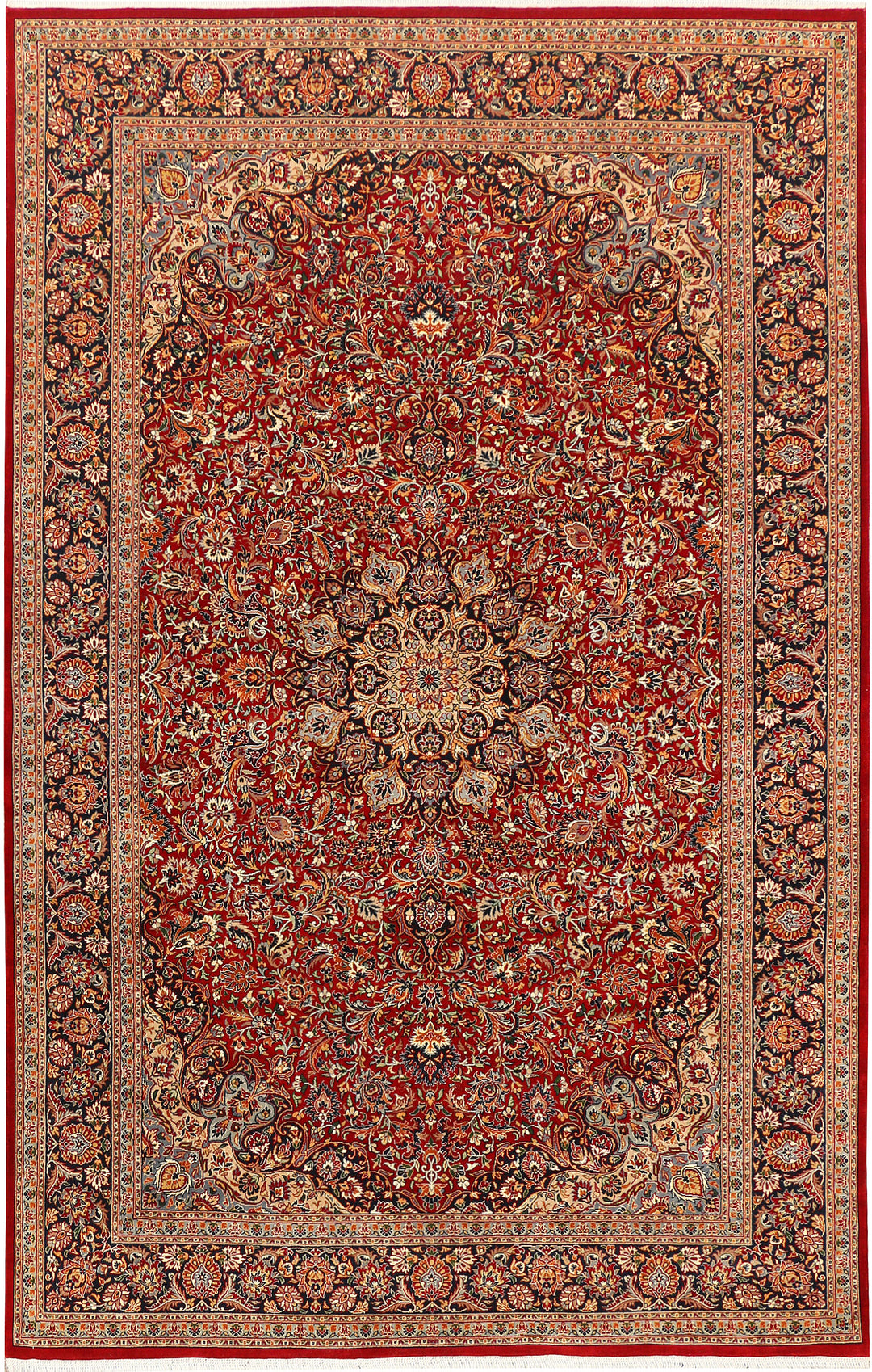 Firebrick Ardibil 4' 7 x 7' 1 - No. 44936 - ALRUG Rug Store