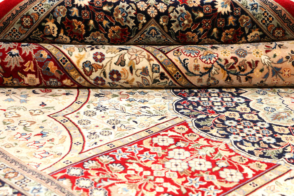 Multi Colored Isfahan 4' 7 x 7' 5 - No. 44937 - ALRUG Rug Store
