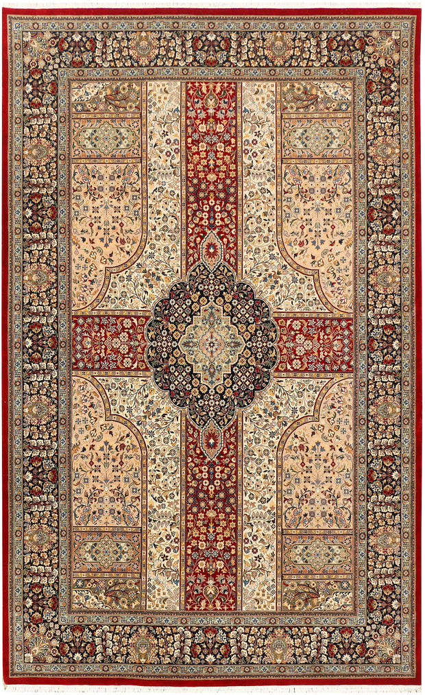 Multi Colored Isfahan 4' 7 x 7' 5 - No. 44937 - ALRUG Rug Store