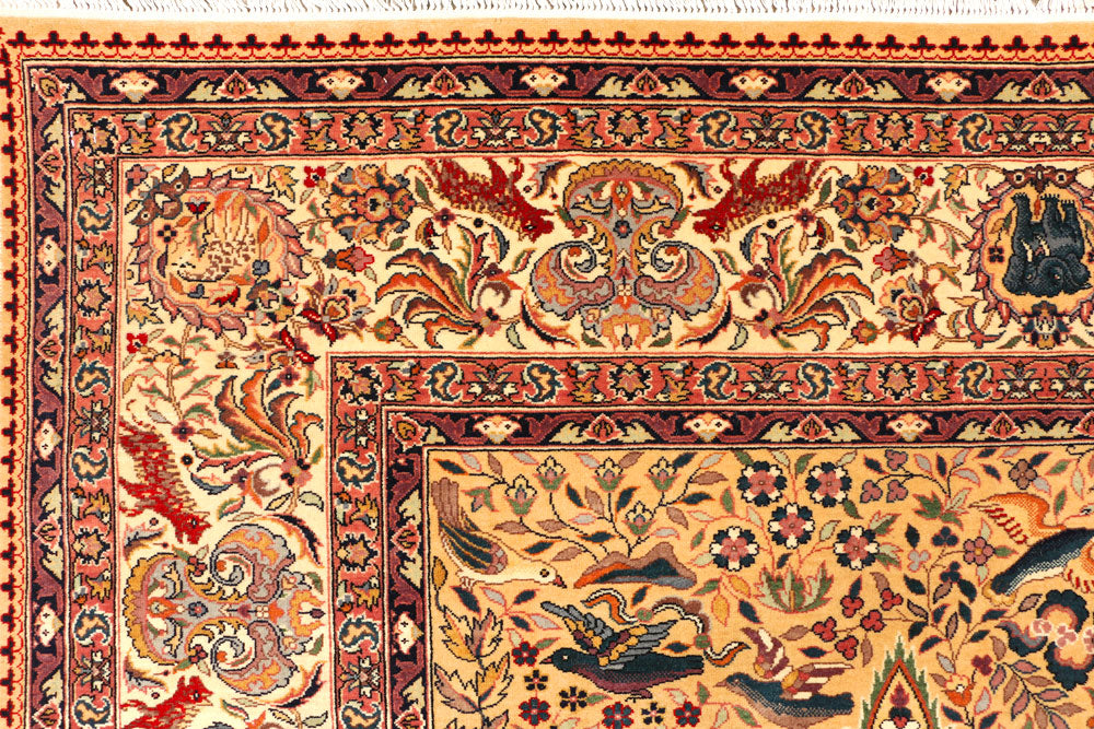 Peru Hunting 4' 7 x 6' 11 - No. 44938 - ALRUG Rug Store