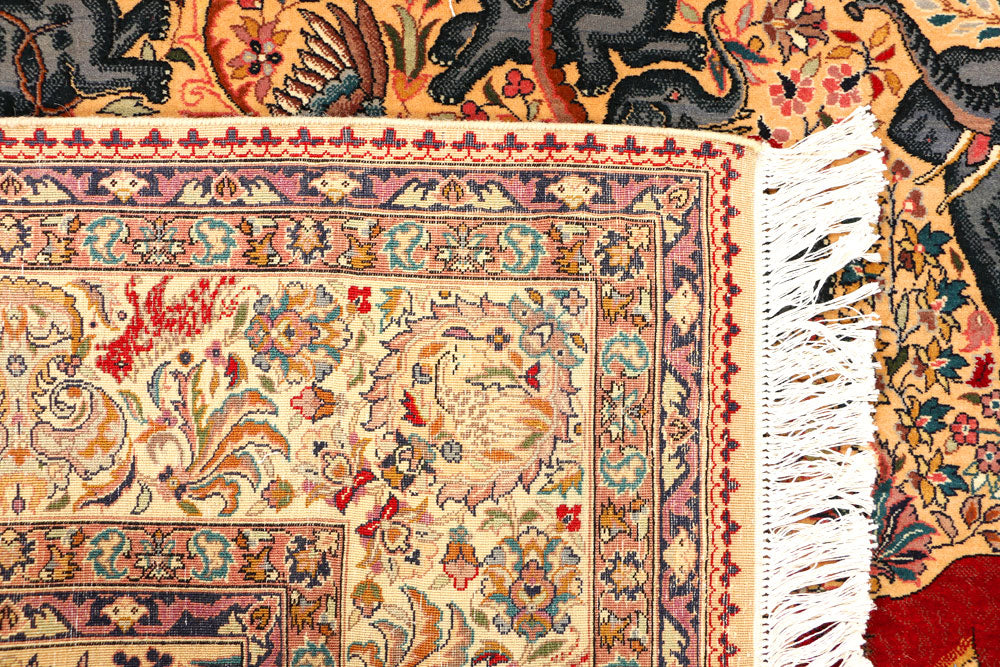 Peru Hunting 4' 7 x 6' 11 - No. 44938 - ALRUG Rug Store