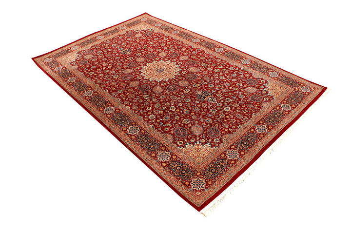 Maroon Ardibil 4' 7 x 7' 1 - No. 44939 - ALRUG Rug Store