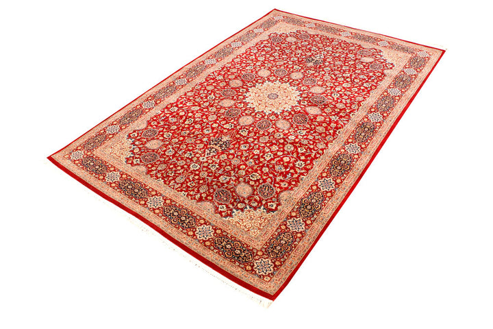 Maroon Ardibil 4' 7 x 7' 1 - No. 44939 - ALRUG Rug Store