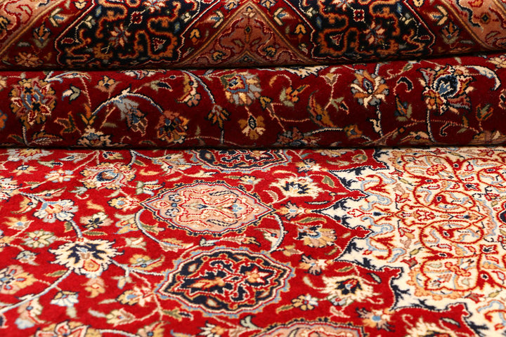 Maroon Ardibil 4' 7 x 7' 1 - No. 44939 - ALRUG Rug Store