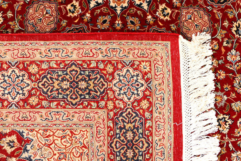 Maroon Ardibil 4' 7 x 7' 1 - No. 44939 - ALRUG Rug Store