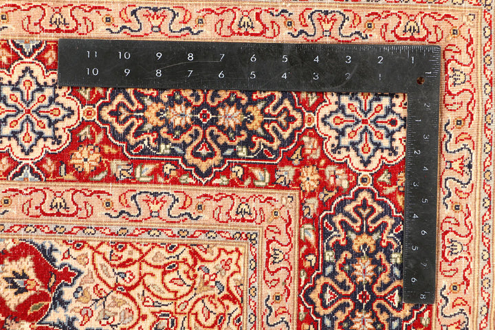 Maroon Ardibil 4' 7 x 7' 1 - No. 44939 - ALRUG Rug Store