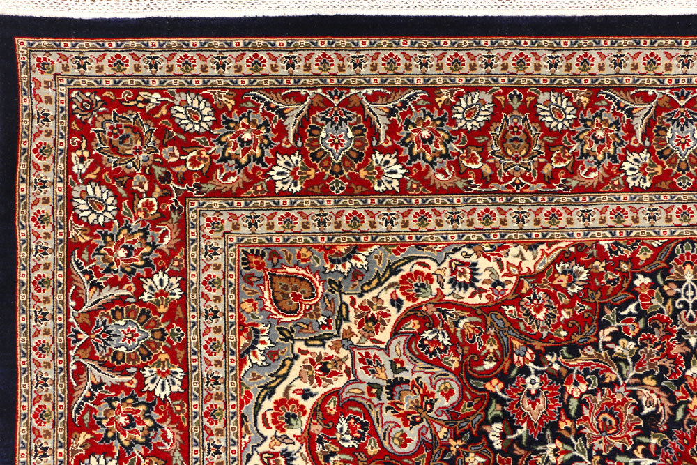 Black Ardibil 4' 6 x 6' 10 - No. 44940 - ALRUG Rug Store