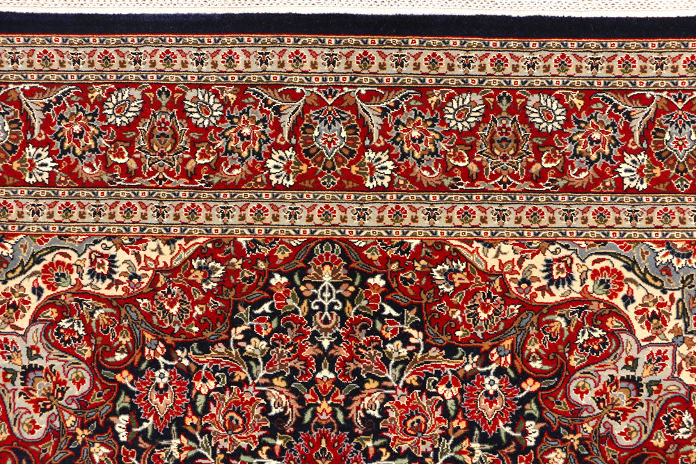 Black Ardibil 4' 6 x 6' 10 - No. 44940 - ALRUG Rug Store