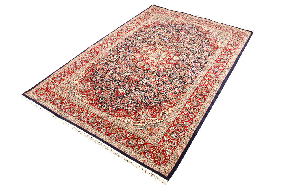 Black Ardibil 4' 6 x 6' 10 - No. 44940 - ALRUG Rug Store