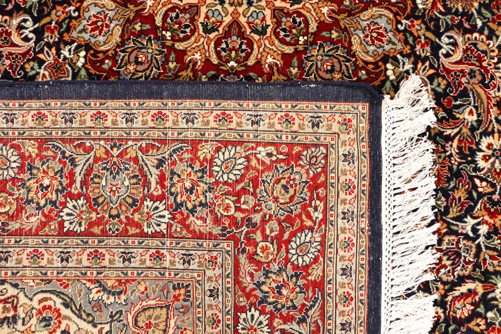 Black Ardibil 4' 6 x 6' 10 - No. 44940 - ALRUG Rug Store