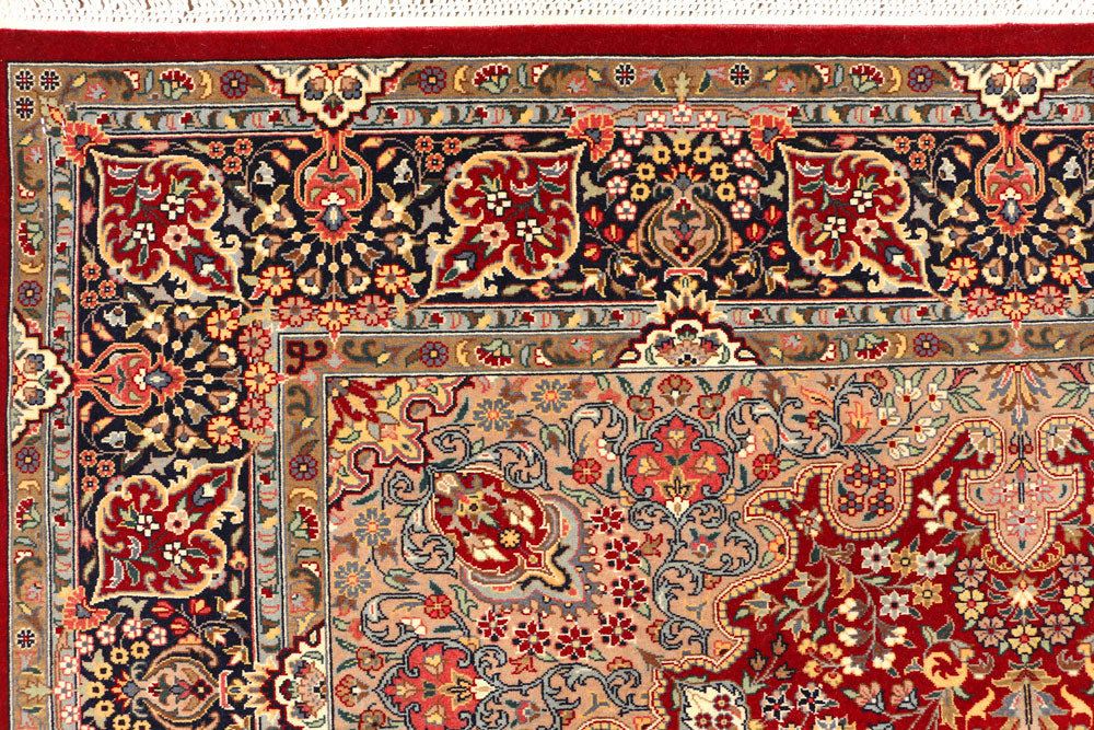 Firebrick Ardibil 4' 7 x 7' 1 - No. 44943 - ALRUG Rug Store