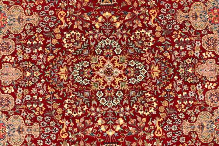 Firebrick Ardibil 4' 7 x 7' 1 - No. 44943 - ALRUG Rug Store