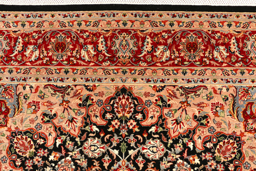 Black Ardibil 4' 8 x 7' 1 - No. 44944 - ALRUG Rug Store