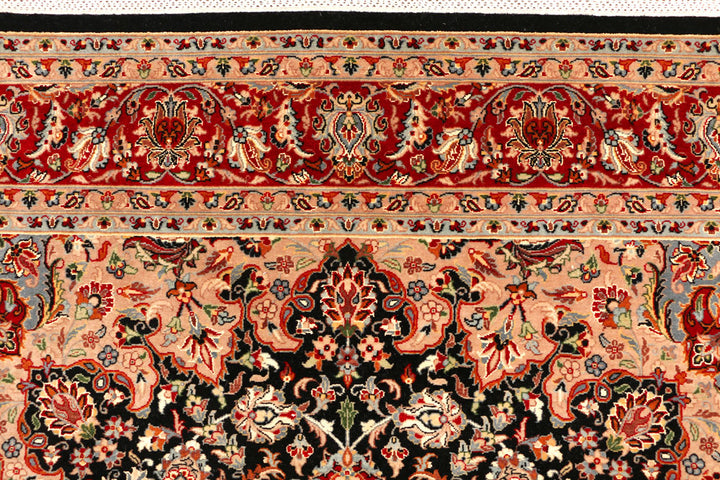 Black Ardibil 4' 8 x 7' 1 - No. 44944 - ALRUG Rug Store