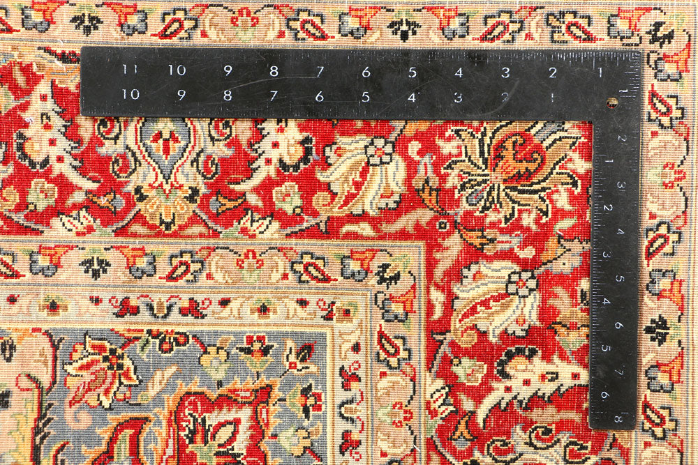 Black Ardibil 4' 8 x 7' 1 - No. 44944 - ALRUG Rug Store