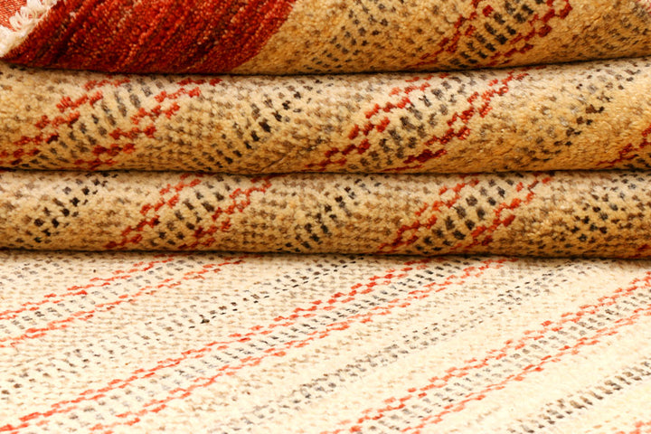 Navajo White Gabbeh 6' 7 x 9' 6 - No. 44969 - ALRUG Rug Store