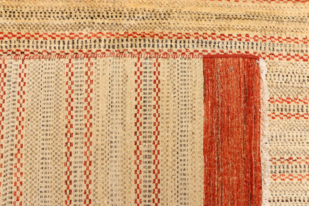 Navajo White Gabbeh 6' 7 x 9' 6 - No. 44969 - ALRUG Rug Store