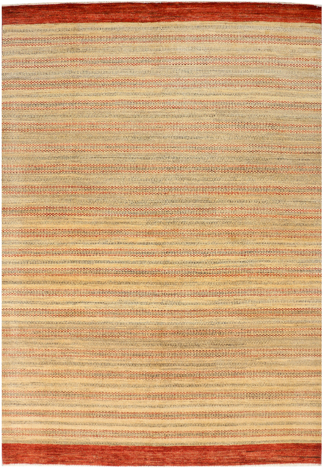 Navajo White Gabbeh 6' 7 x 9' 6 - No. 44969 - ALRUG Rug Store