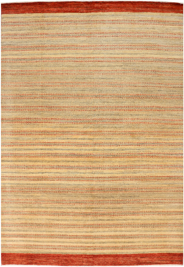 Navajo White Gabbeh 6' 7 x 9' 6 - No. 44969 - ALRUG Rug Store