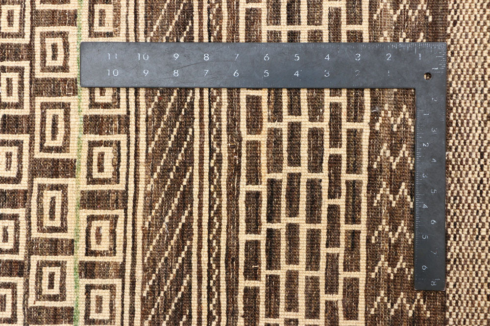 Saddle Brown Gabbeh 5' 10 x 8' 2 - No. 44970 - ALRUG Rug Store