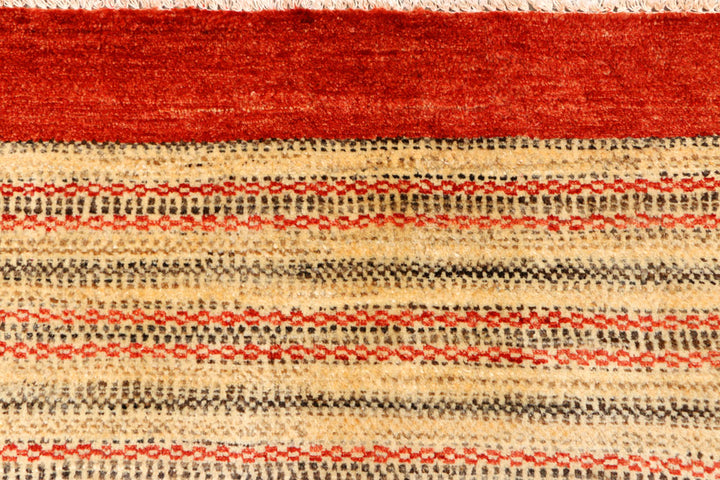 Navajo White Gabbeh 6' 2 x 9' 10 - No. 44975 - ALRUG Rug Store