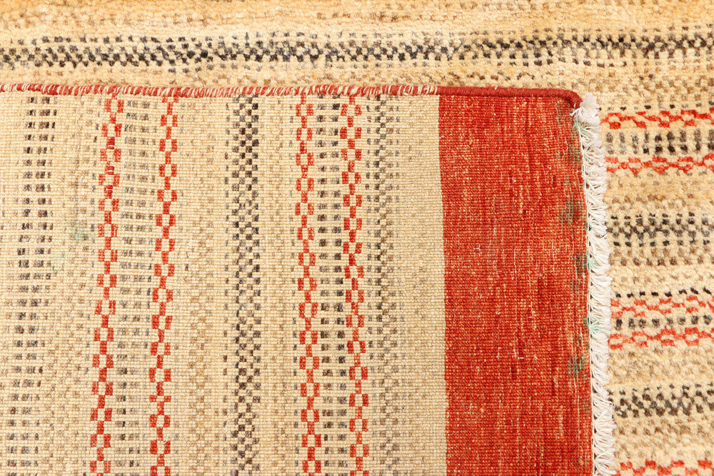 Navajo White Gabbeh 6' 2 x 9' 10 - No. 44975 - ALRUG Rug Store