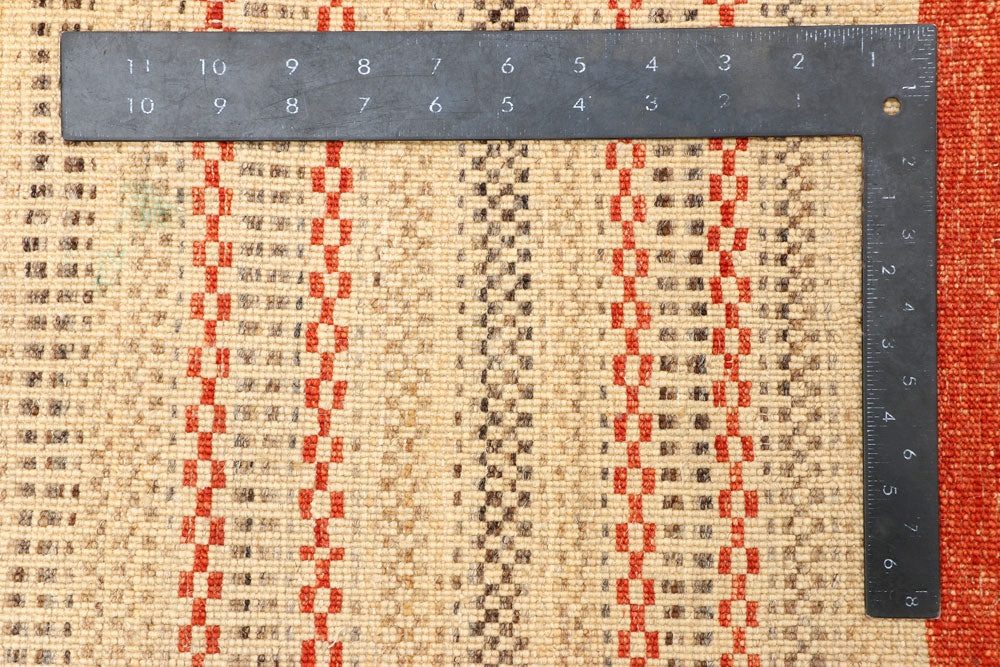 Navajo White Gabbeh 6' 2 x 9' 10 - No. 44975 - ALRUG Rug Store