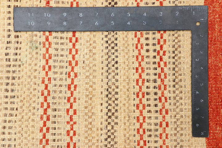 Navajo White Gabbeh 6' 2 x 9' 10 - No. 44975 - ALRUG Rug Store