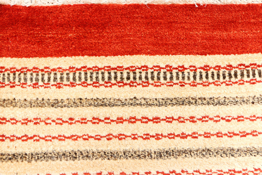 Navajo White Gabbeh 4' x 4' 11 - No. 44977 - ALRUG Rug Store