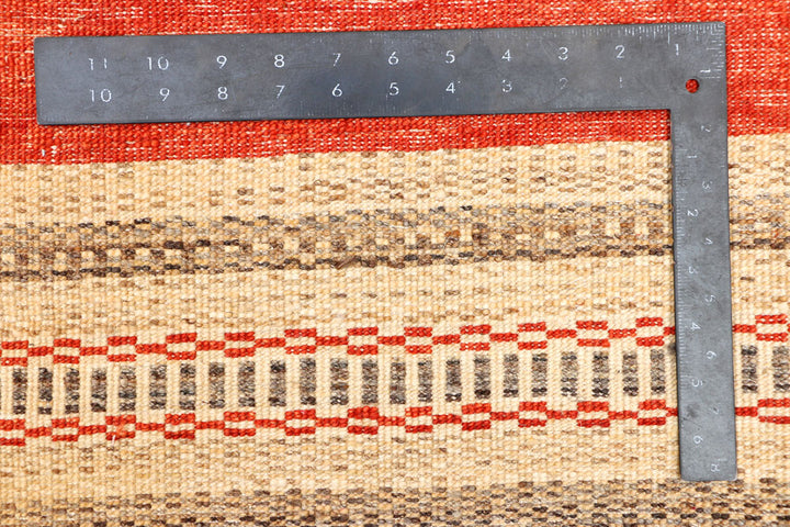 Navajo White Gabbeh 4' x 4' 11 - No. 44977 - ALRUG Rug Store