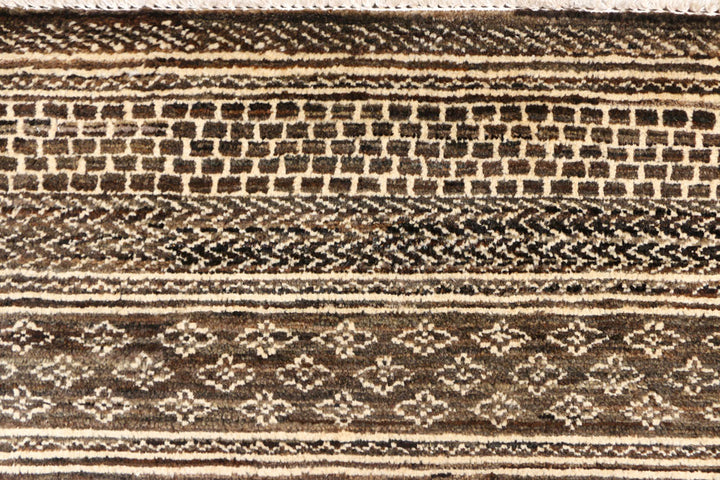 Saddle Brown Gabbeh 3' 10 x 6' 8 - No. 44978 - ALRUG Rug Store