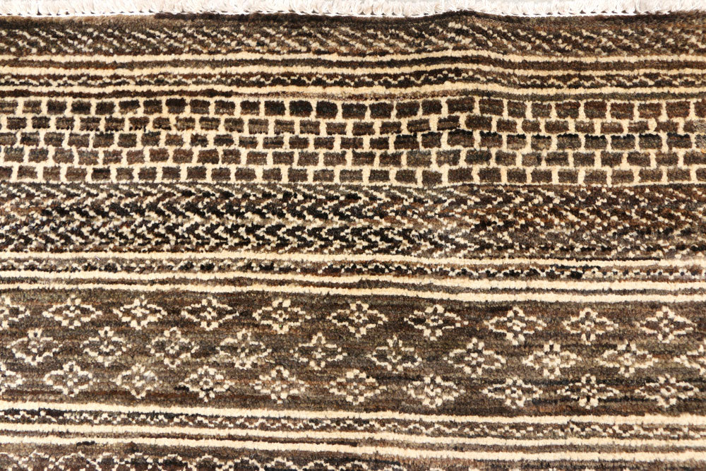 Saddle Brown Gabbeh 3' 10 x 6' 8 - No. 44978 - ALRUG Rug Store