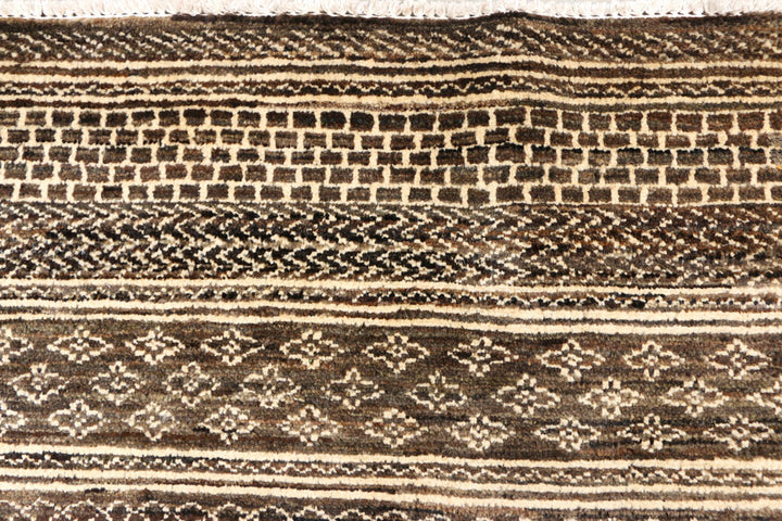 Saddle Brown Gabbeh 3' 10 x 6' 8 - No. 44978 - ALRUG Rug Store