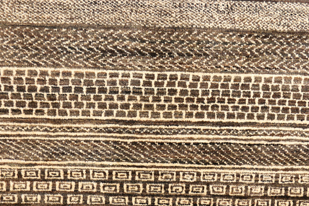 Saddle Brown Gabbeh 3' 10 x 6' 8 - No. 44978 - ALRUG Rug Store
