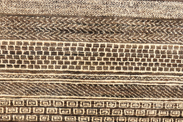 Saddle Brown Gabbeh 3' 10 x 6' 8 - No. 44978 - ALRUG Rug Store