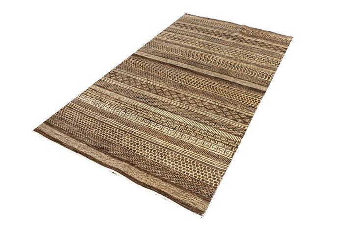 Saddle Brown Gabbeh 3' 10 x 6' 8 - No. 44978 - ALRUG Rug Store