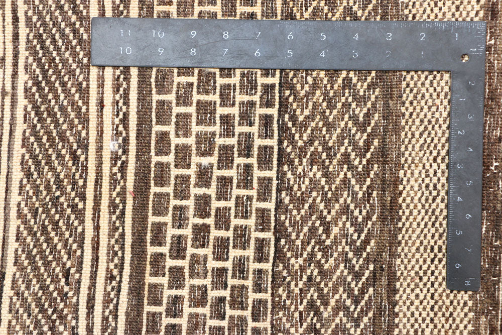 Saddle Brown Gabbeh 3' 10 x 6' 8 - No. 44978 - ALRUG Rug Store