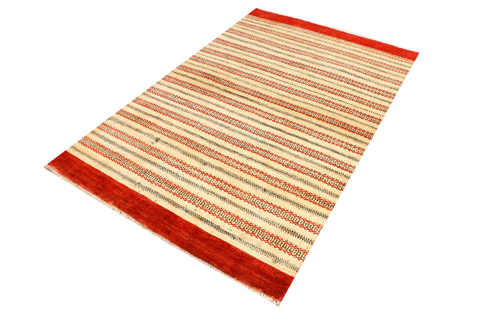 Wheat Gabbeh 3' 11 x 6' - No. 44979 - ALRUG Rug Store