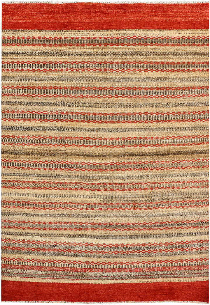 Wheat Gabbeh 3' 11 x 5' 3 - No. 44983 - ALRUG Rug Store