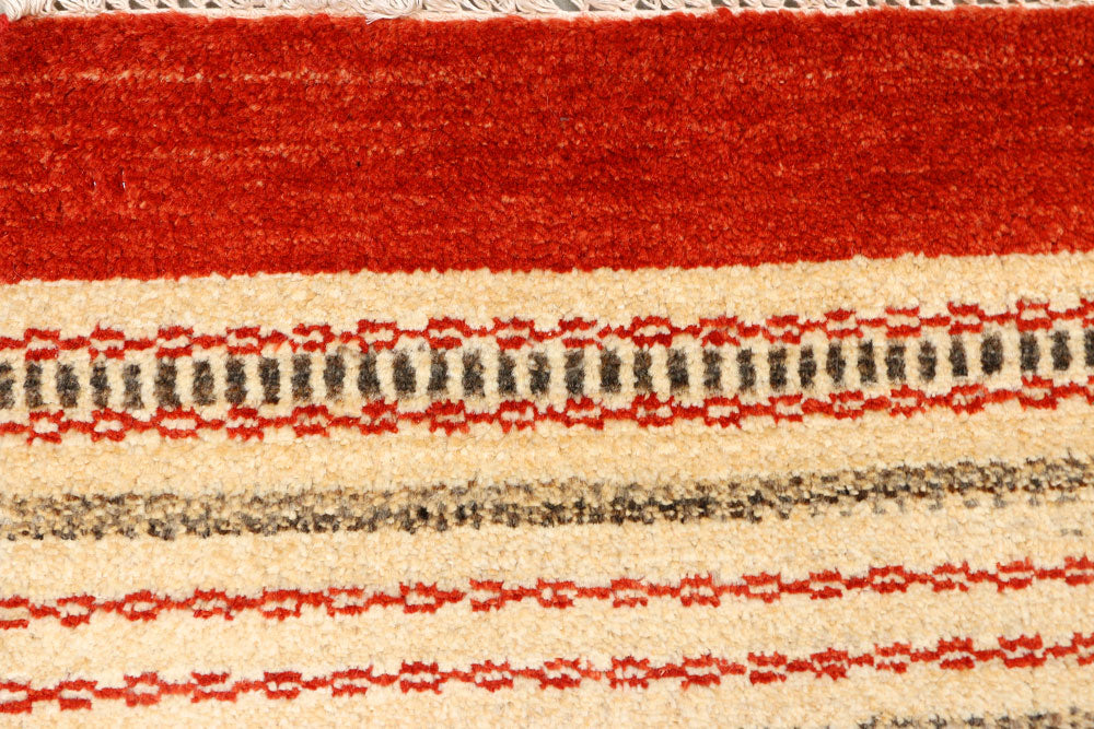 Wheat Gabbeh 3' 10 x 4' 10 - No. 44986 - ALRUG Rug Store
