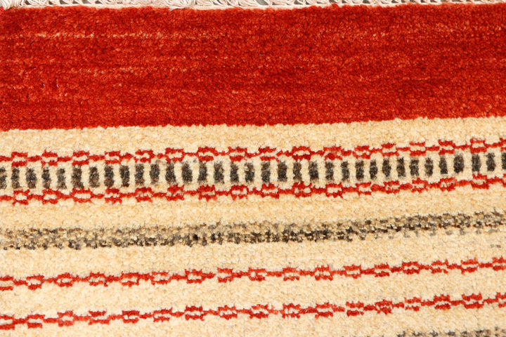 Wheat Gabbeh 3' 10 x 4' 10 - No. 44986 - ALRUG Rug Store