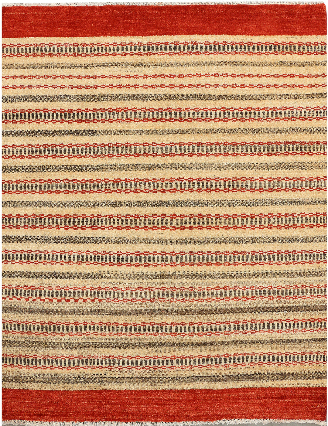 Wheat Gabbeh 3' 10 x 4' 10 - No. 44986 - ALRUG Rug Store