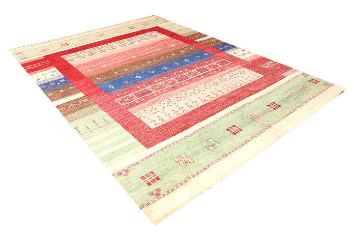 Multi Colored Gabbeh 8' 1 x 11' 1 - No. 44997 - ALRUG Rug Store