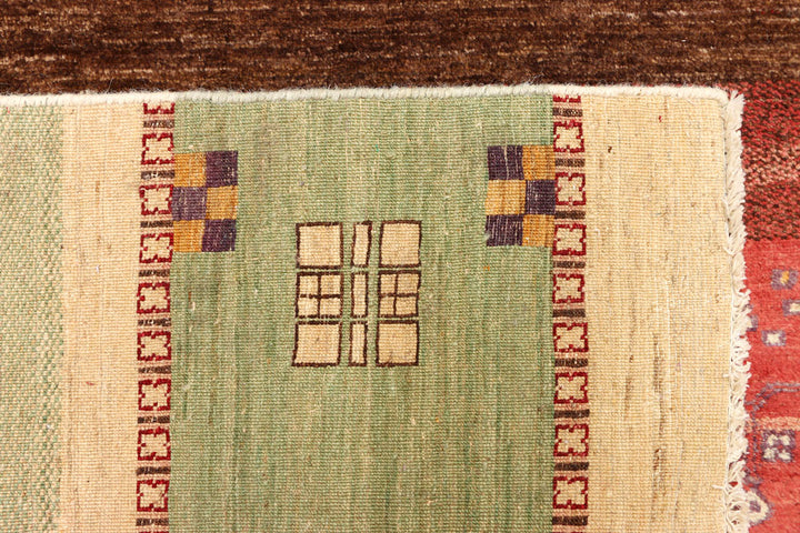 Multi Colored Gabbeh 8' 1 x 11' 1 - No. 44997 - ALRUG Rug Store