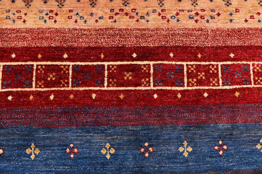 Multi Colored Gabbeh 8' 2 x 11' 4 - No. 44998 - ALRUG Rug Store