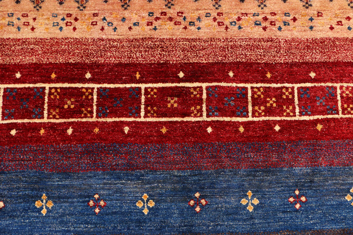 Multi Colored Gabbeh 8' 2 x 11' 4 - No. 44998 - ALRUG Rug Store