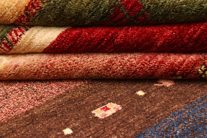 Multi Colored Gabbeh 8' 2 x 11' 4 - No. 44998 - ALRUG Rug Store