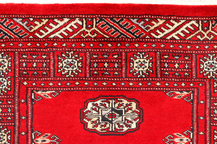 Red Bokhara 2' 8 x 6' 4 - No. 45012 - ALRUG Rug Store