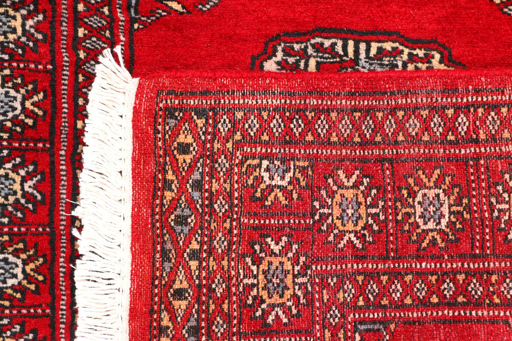 Dark Red Bokhara 2' 6 x 6' - No. 45014 - ALRUG Rug Store